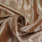Copper Gold Zari Work Tissue Fabric CW-32596
