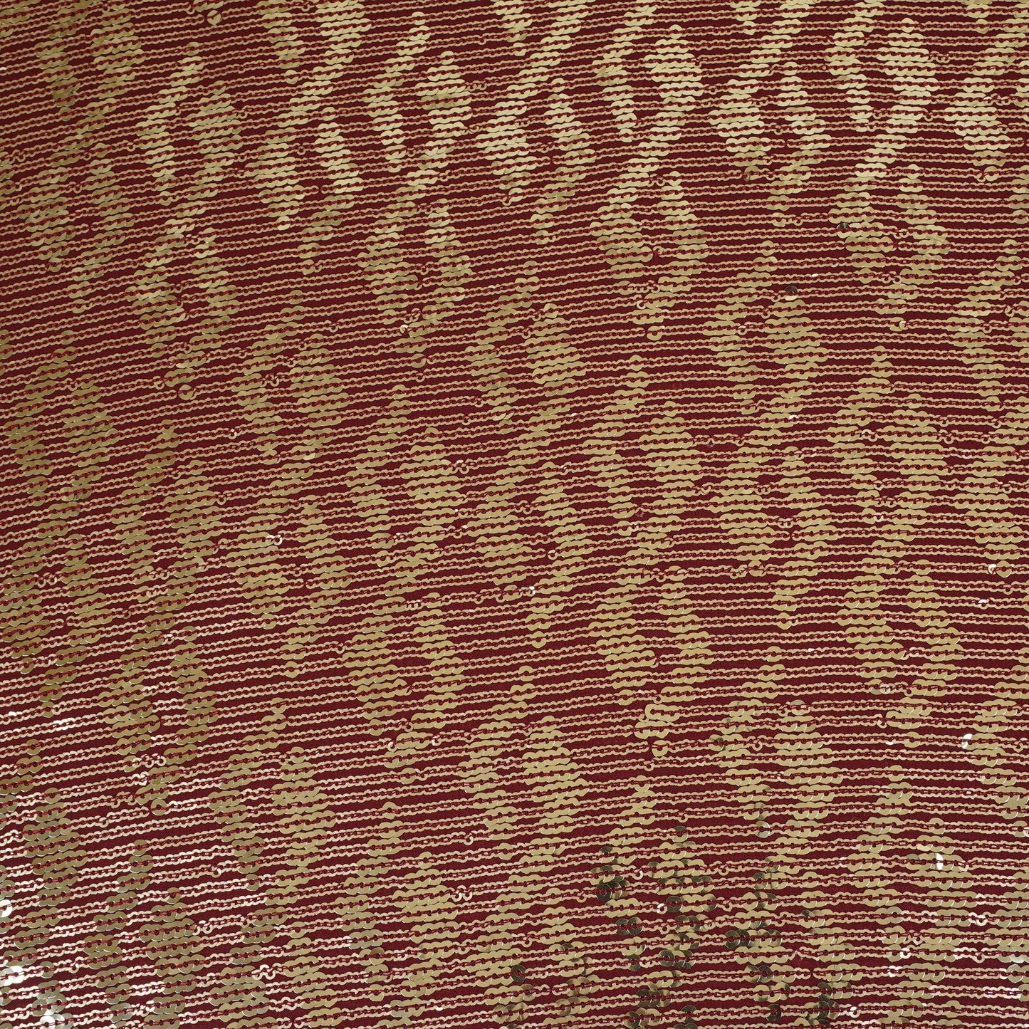 Maroon Sequins embroidery Georgette Fabric WI-29171
