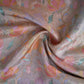 Antique Gold Floral Jaal Dola Jacquard Fabric SGS-30707