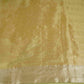 Golden & Silver Chevron Weave Tissue Fabric CW-32604