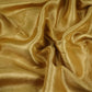 Golden & Silver Chevron Weave Tissue Fabric CW-32604