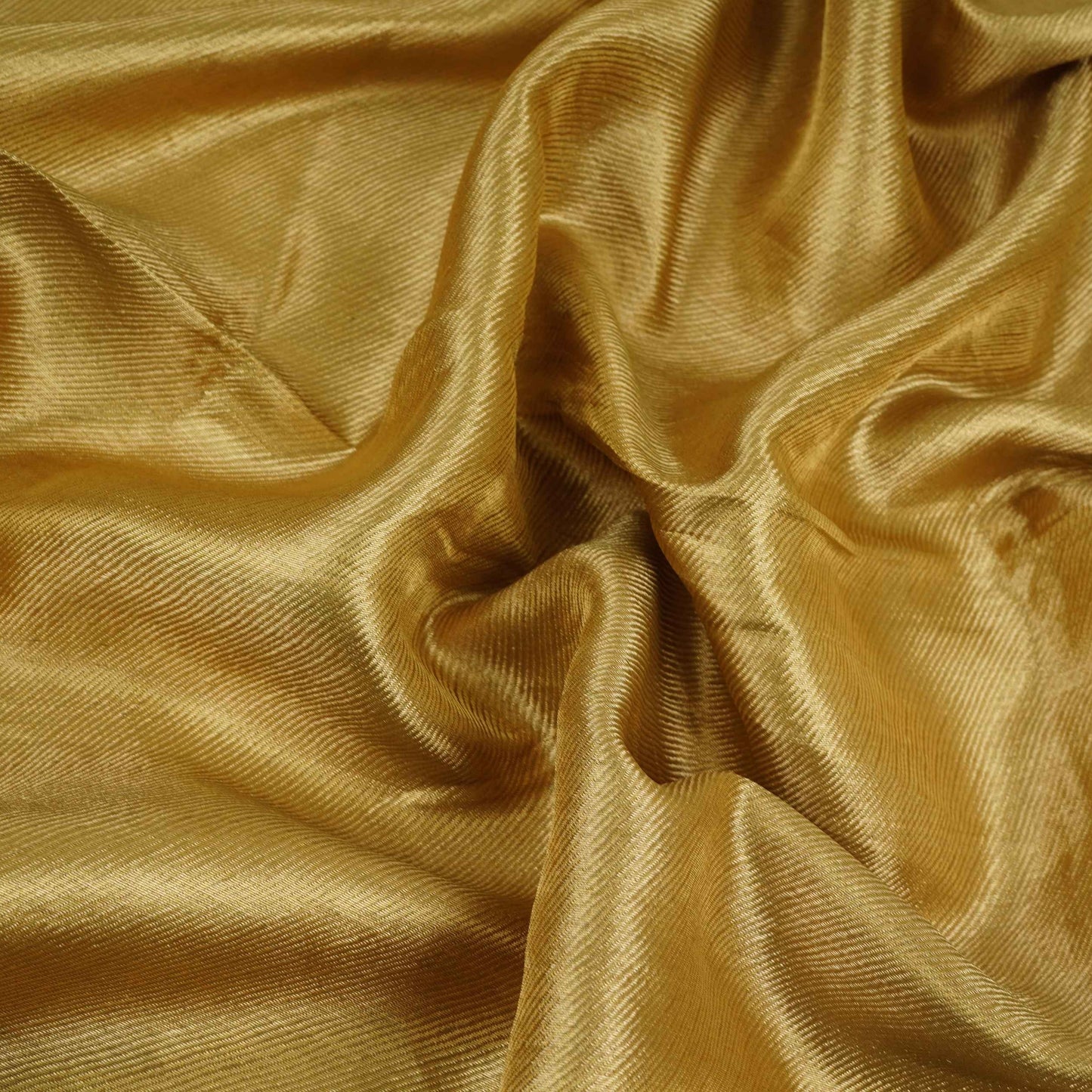 Golden & Silver Chevron Weave Tissue Fabric CW-32604