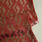 Red Sequins embroidery Georgette Fabric WI-29170