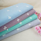 Lavender Floral Embroidery South Cotton Fabric ZA-30595
