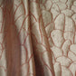 Rose Gold Zari Work Tissue Fabric CW-32594