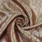 Rose Gold Zari Work Tissue Fabric CW-32594