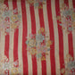 Maroon Stripes Meenakari Floral Pure Tissue Fabric SGS-30719