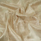 Golden With Silver Zari Work Tissue Fabric CW-32591