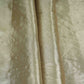 Silver Champagne Lehriya Floral Weave Tissue Fabric CW-32601