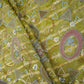 Olive Green Cutdana Premium Embroidery Tissue Fabric GTS-30043