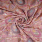 Pink Cutdana Premium Embroidery Tissue Fabric GTS-30044