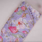 Lavender Floral Print Organza Fabric MT-30679