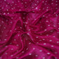 Pink Buti With Zari Border Raw Silk Fabric CW-32532