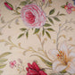 Ivory Floral Print Organza Fabric MT-30676