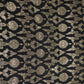 Black Floral Jaal Raw Silk Fabric CW-32523