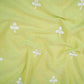 Light Green Floral Embroidery South Cotton Fabric ZA-30594