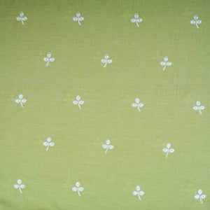 Green Floral Embroidery South Cotton Fabric ZA-30593 - TradeUNO