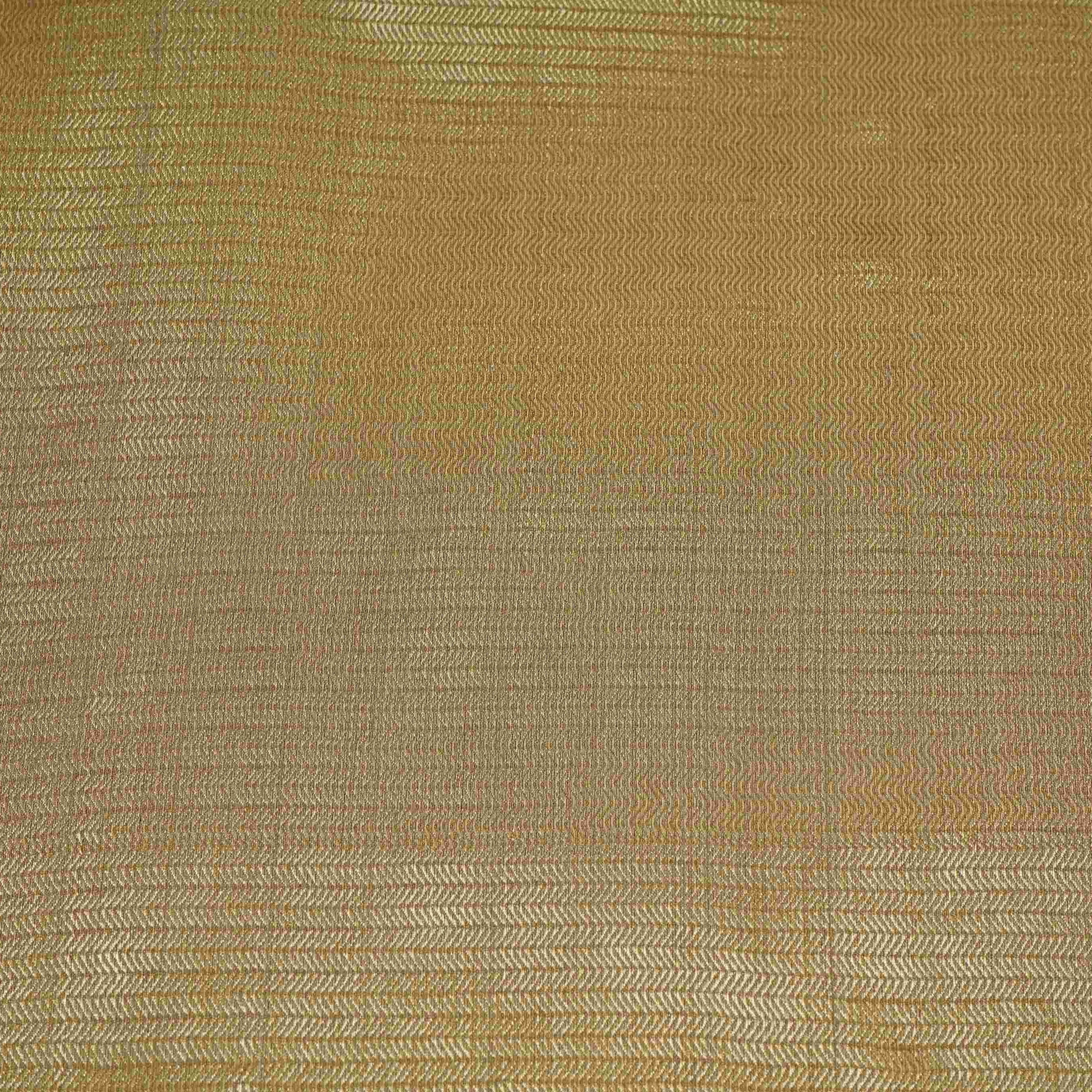 Light Bronze Chevron Weave Tissue Fabric CW-32530