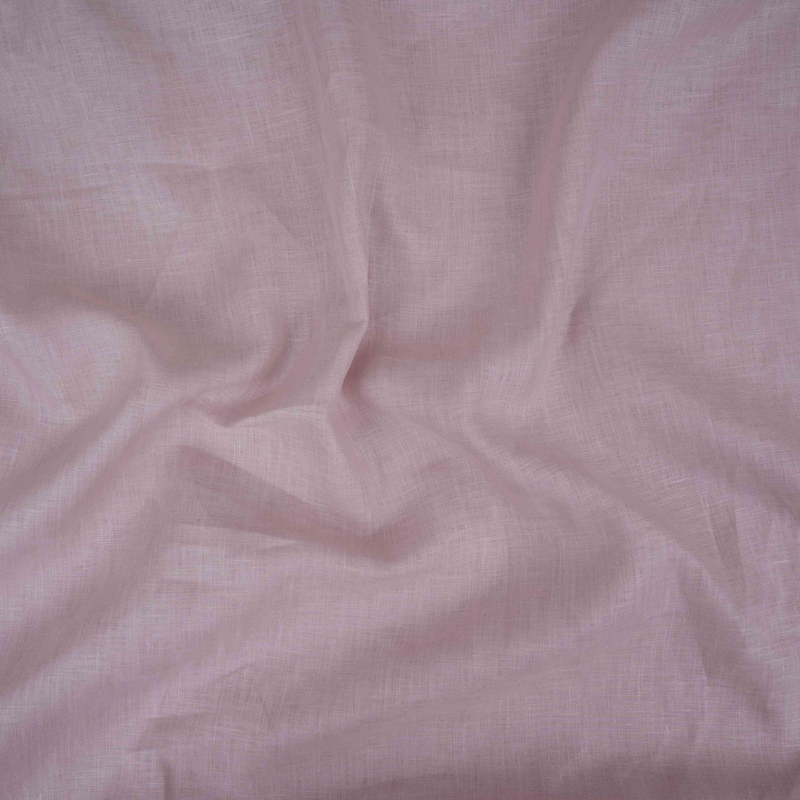 Light Pink Solid Pure Linen 60 Lea Fabric UT-30487 - TradeUNO