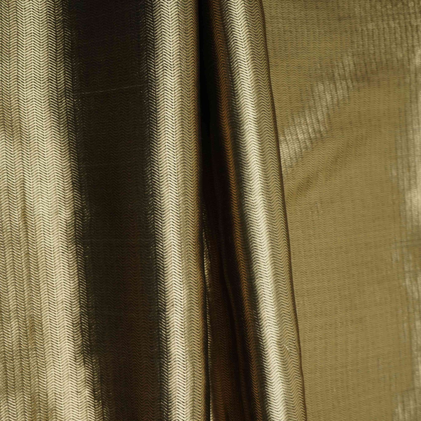 Charcoal Grey Chevron Weave Tissue Fabric CW-32528