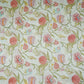Off White Chintz Floral Print Mul Chanderi Fabric GTS-30504