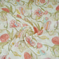 Off White Chintz Floral Print Mul Chanderi Fabric GTS-30504
