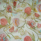 Off White Chintz Floral Print Mul Chanderi Fabric GTS-30504