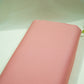Coral Pink Solid Cotton Satin Fabric 7409