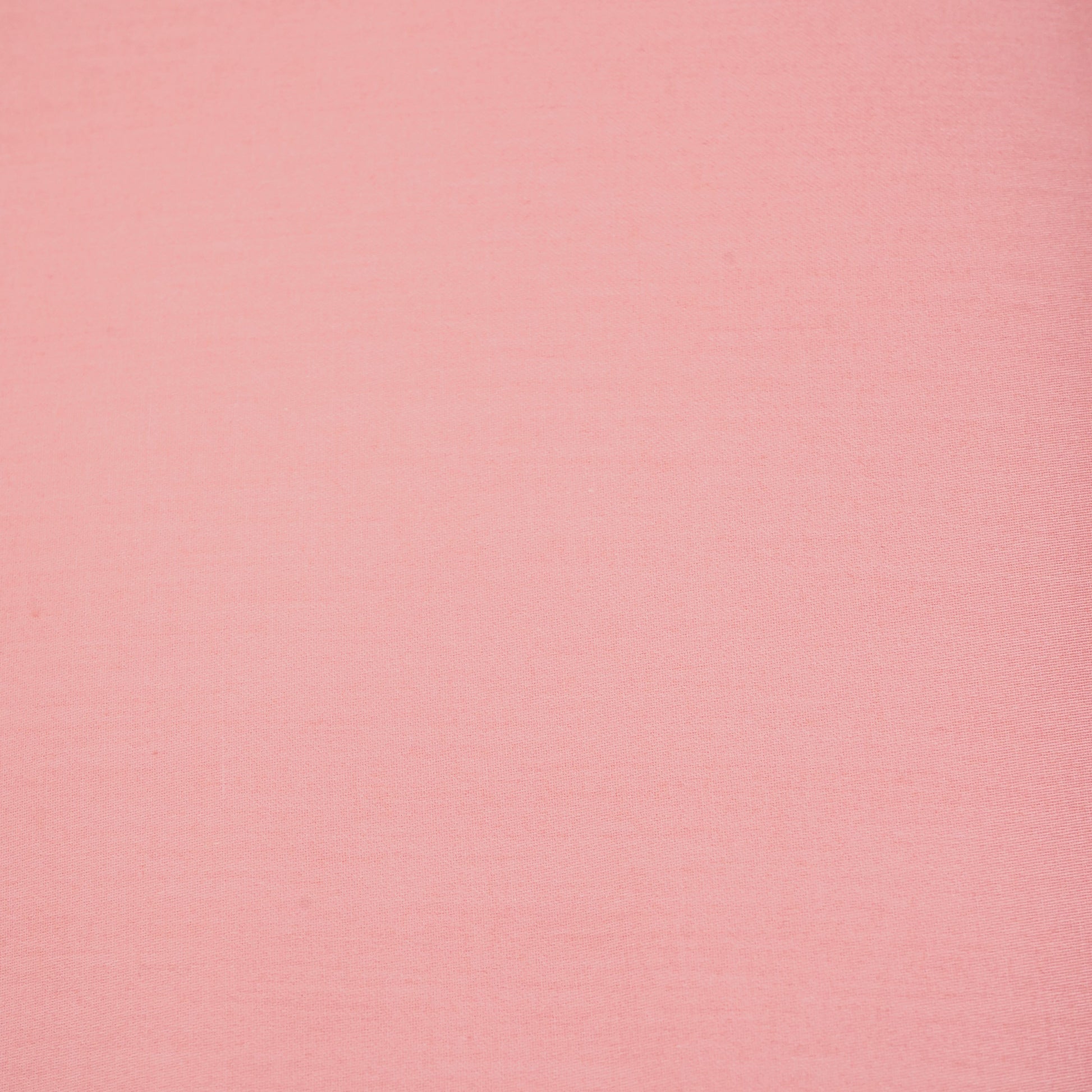 Coral Pink Solid Cotton Satin Fabric 7409