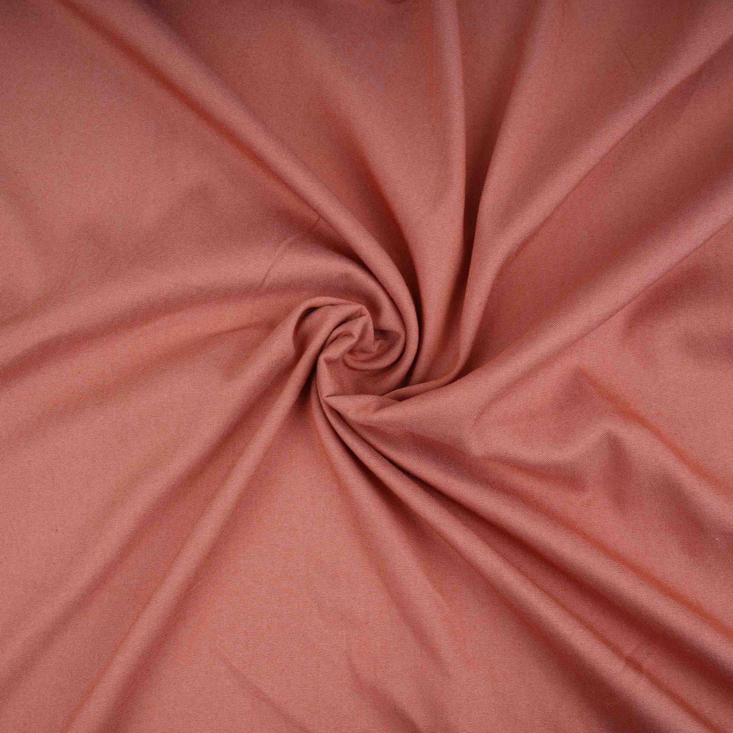 Peach Solid Thin Denim Fabric PDM-30574