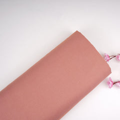 Peach Solid Thin Denim Fabric PDM-30574