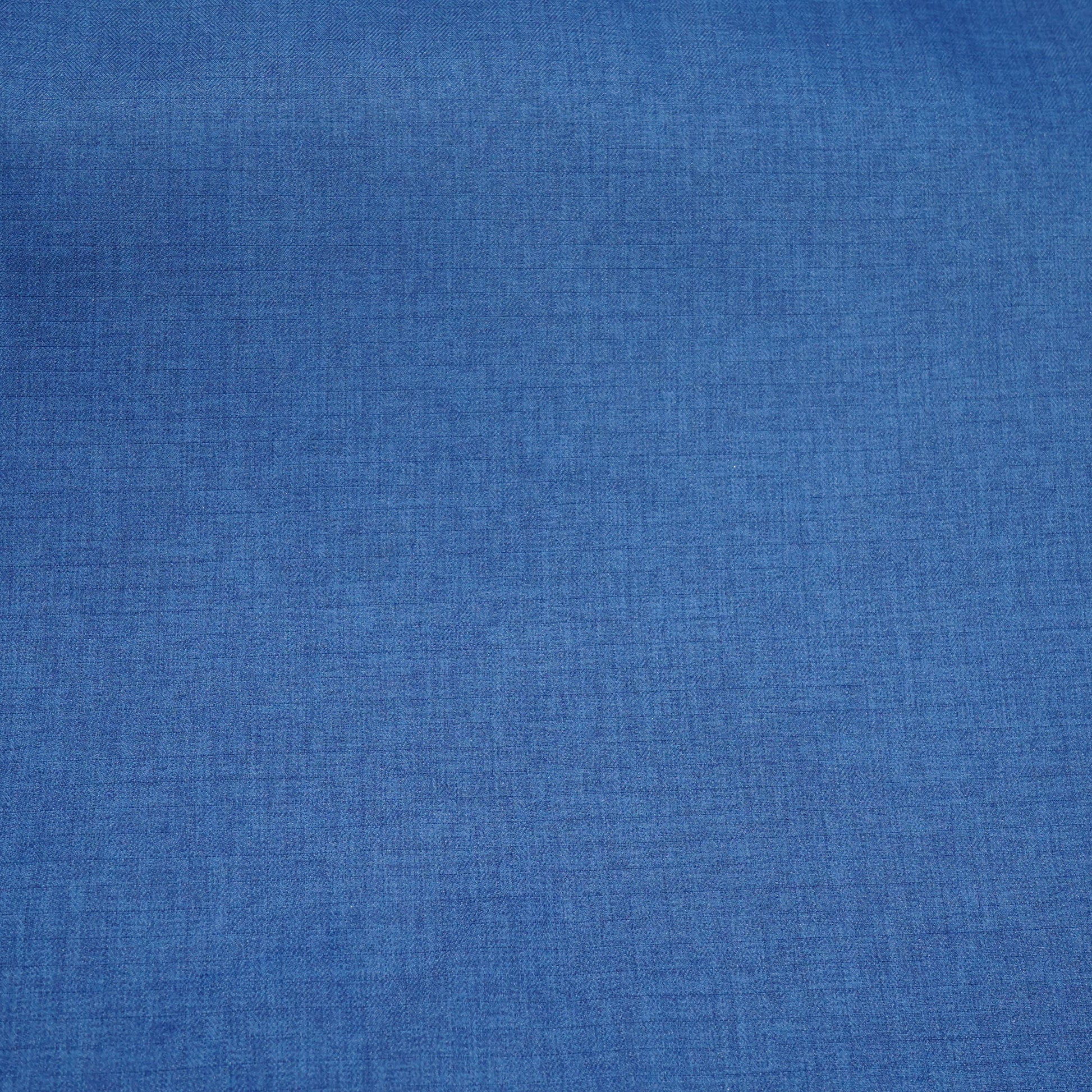 Blue Solid Poly Visocse Suiting Fabric TU-5646