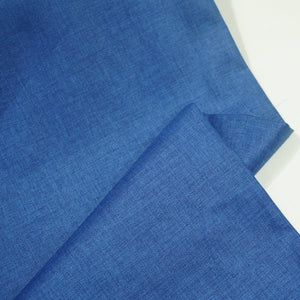 Blue Solid Poly Visocse Suiting Fabric TU-5646