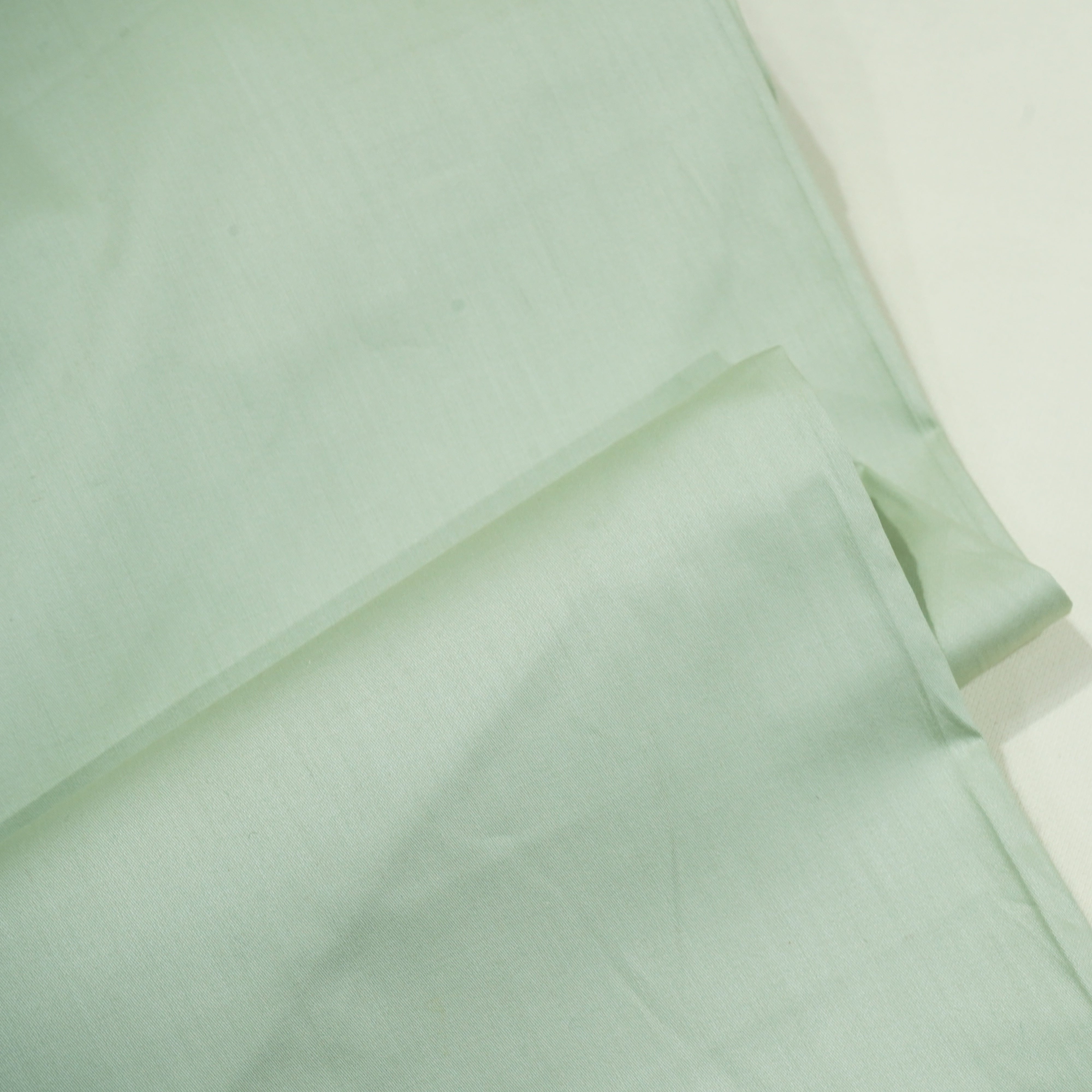 Pista Green Solid Giza Cotton Fabric STI-24636