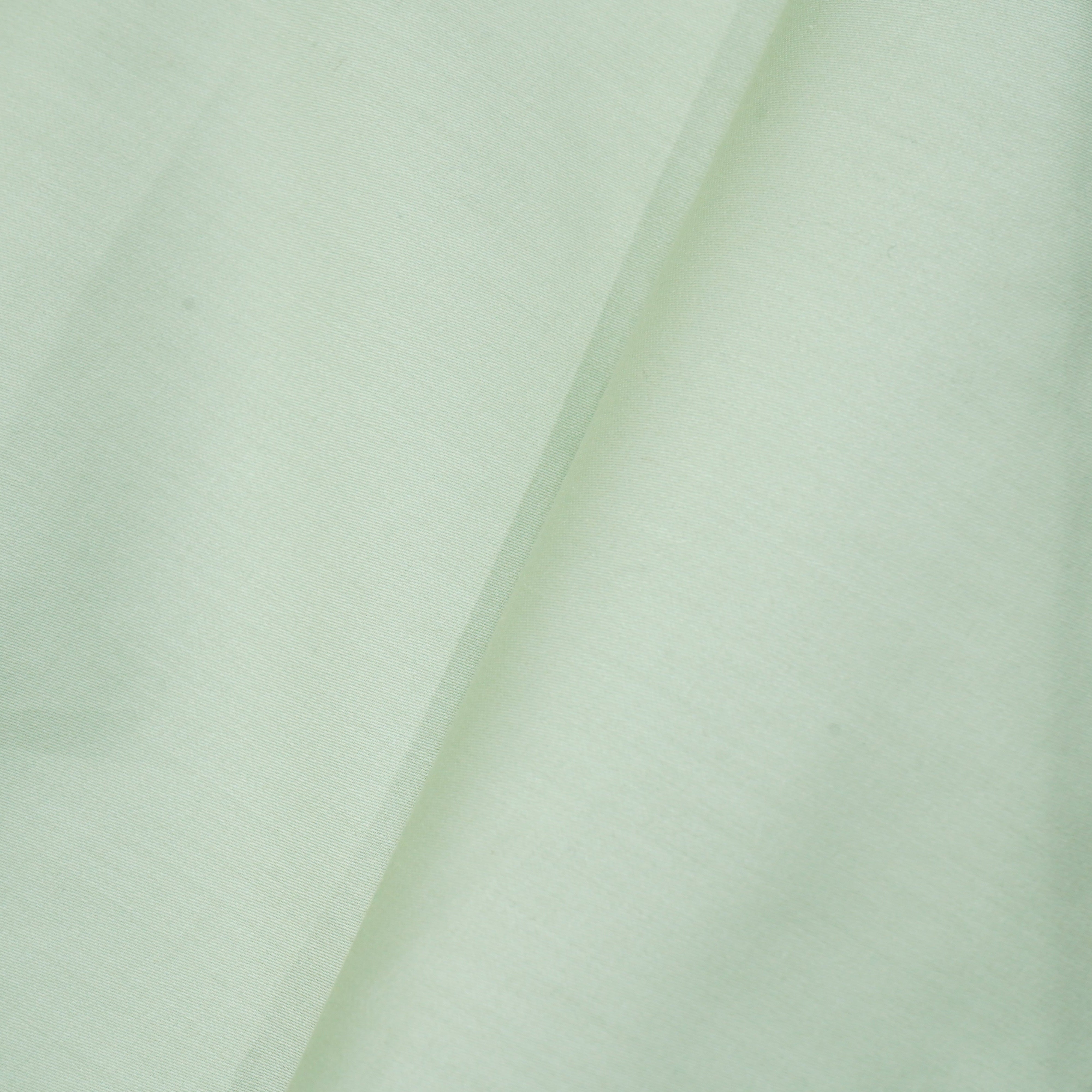 Pista Green Solid Giza Cotton Fabric STI-24636