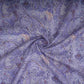 Lavender Floral Print Cotton Linen Fabric RT-30976