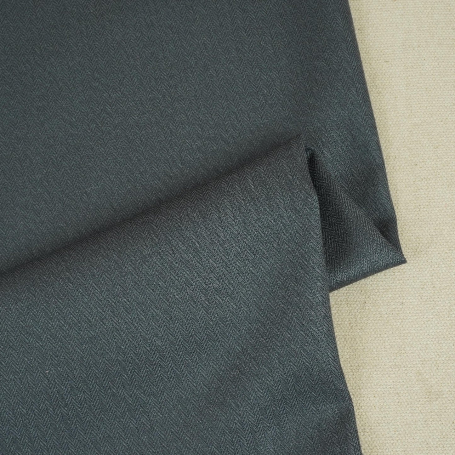 Charcol Grey Solid Suiting Fabric MF-29416