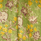 Green Yellow Floral Print Bemberg Gajji Silk