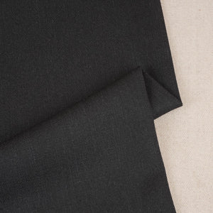 Black Solid Suiting Fabric MF-29421 - TradeUNO