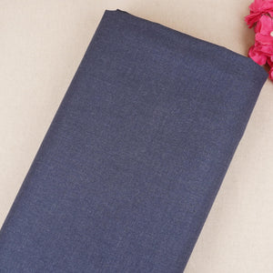 Blue Solid Suiting Fabric MF-29420 - TradeUNO