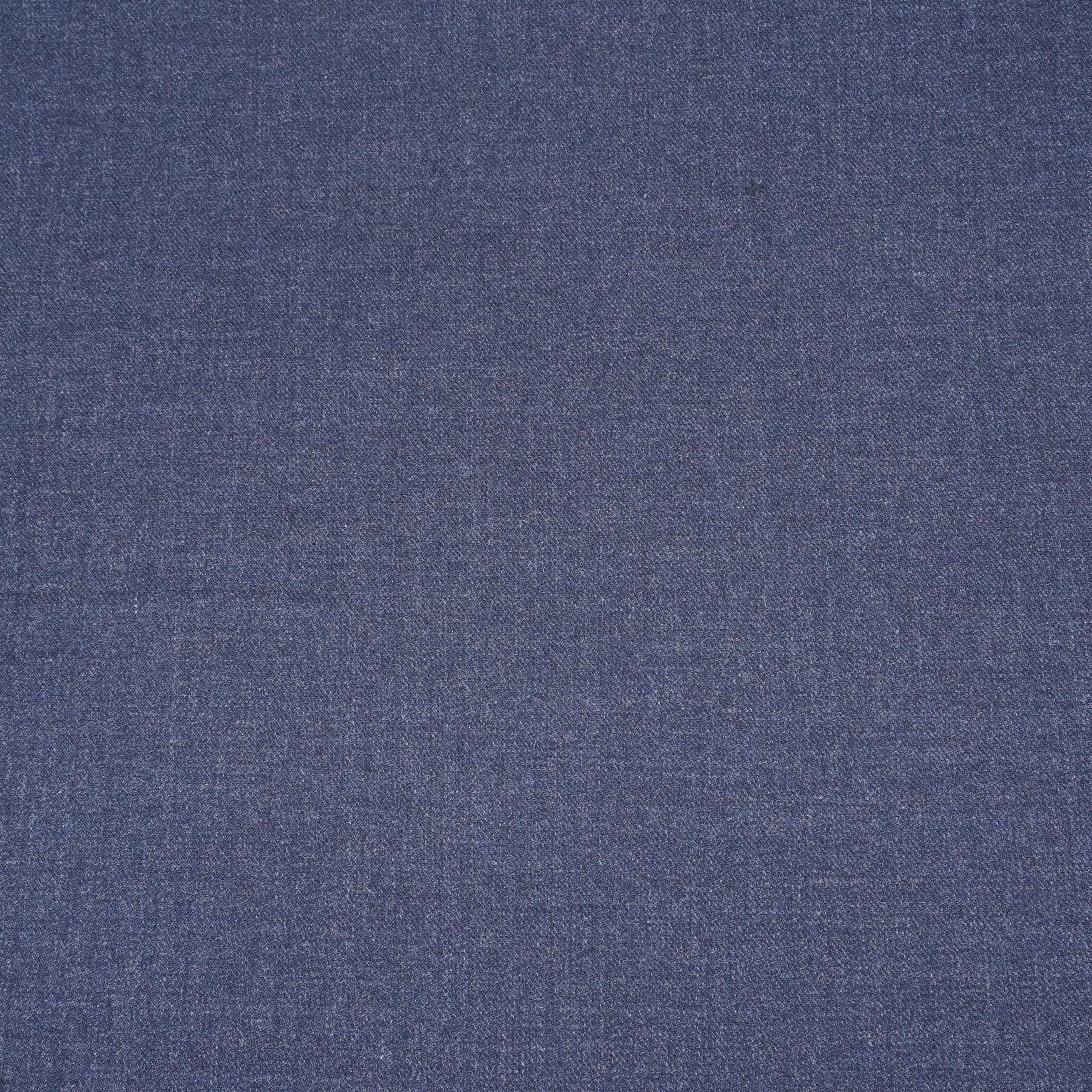 Blue Solid Suiting Fabric MF-29420 - TradeUNO