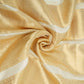 Off White Dyeable Golden Zari Weave Chiniya Silk Fabric CW-32587