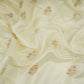 Off White Dyeable Floral Buta Chiniya Silk Fabric CW-32588