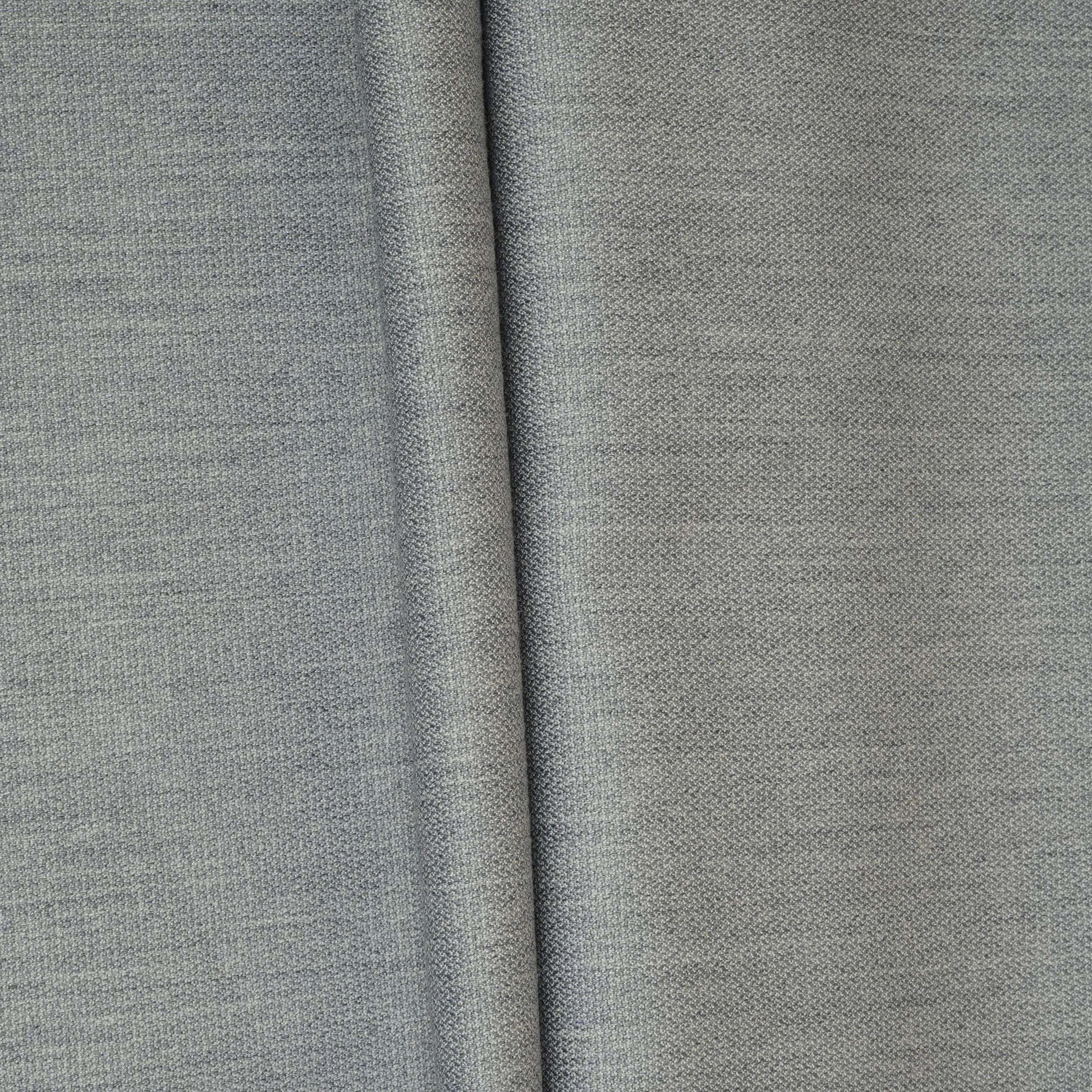 Grey Solid Suiting Fabric MF-29423 - TradeUNO