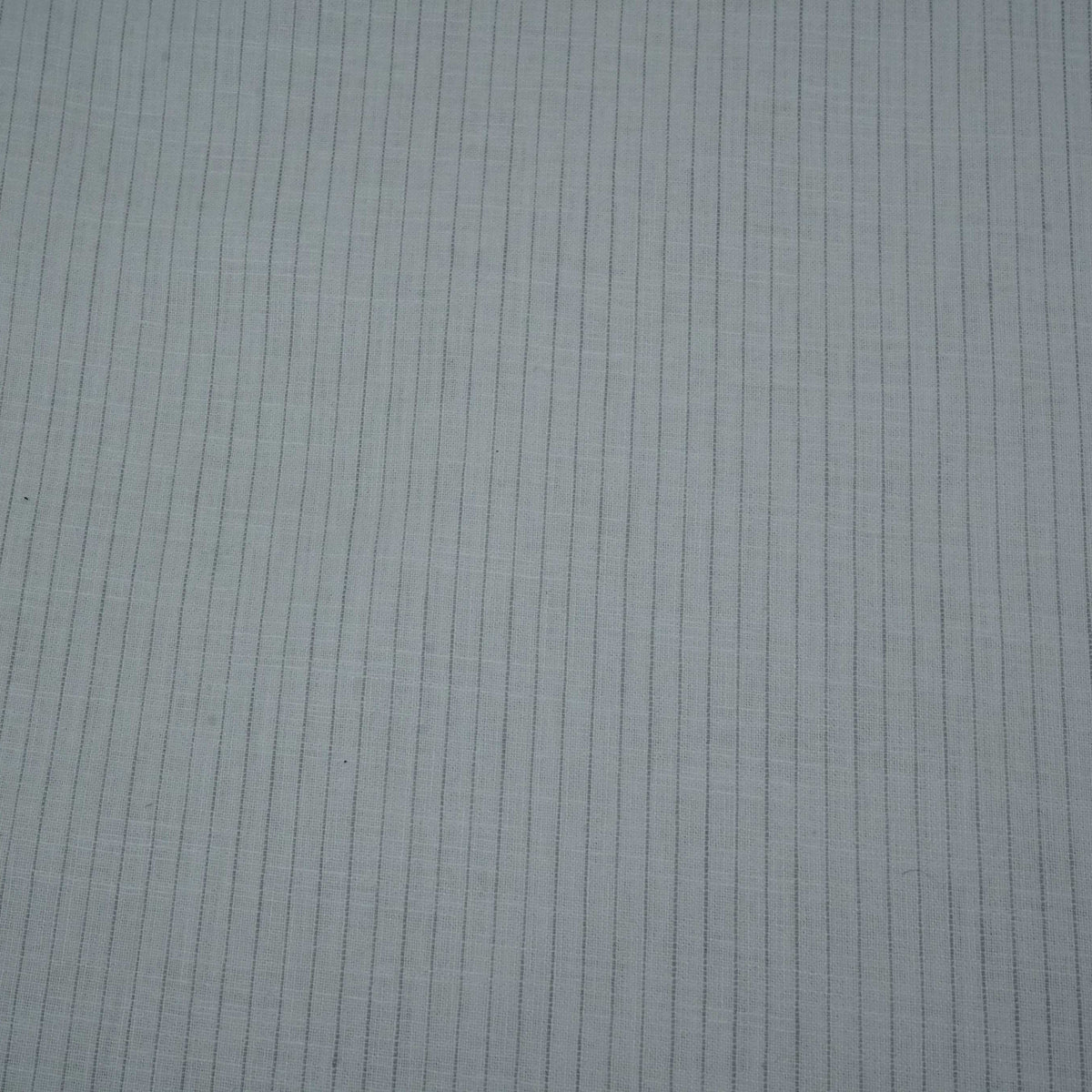 Gray & White Stripes Linen Fabric MF-34560