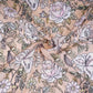 Light Tan floral thread embroidery Pure Cotton Chanderi Fabric VI-31008