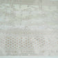 Off White Dyeable Floral Jaal Chiniya Silk Fabric CW-32584