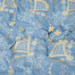 Lavender 3D Floral Embroidery Moss Crepe Fabric CF-30479