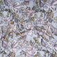 Power Blue floral thread embroidery Pure Cotton Chanderi Fabric VI-31006