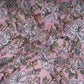 Dusty Pink floral thread embroidery Pure Cotton Chanderi Fabric VI-31009